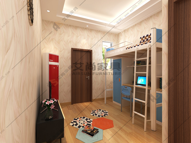 公寓床采購無需擔(dān)心距離,宣城市宏鼎機(jī)械案例