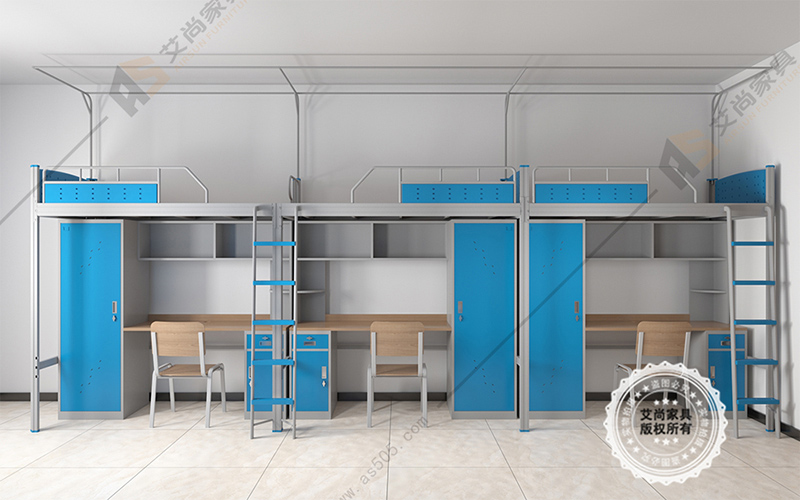 側(cè)梯-鋼制學(xué)生公寓床