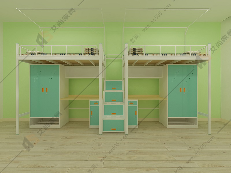 上下鋪公寓床產(chǎn)品圖