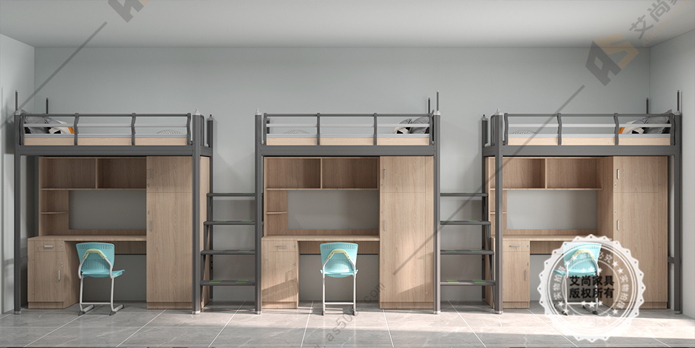 三聯(lián)體公寓床