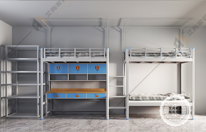 學(xué)生連體公寓床