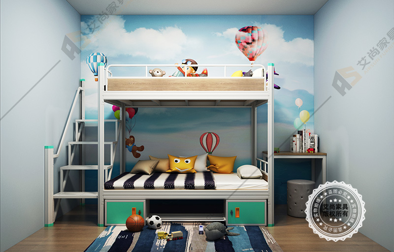 鋼鐵雙層鐵床宿舍家具會(huì)生銹嗎？艾尚家具教你如何防銹