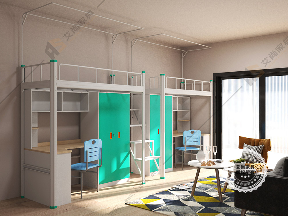 鋼制學(xué)生公寓床 鋼制學(xué)生公寓床